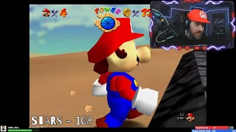 SUPER SECRET RAGING STREAM FOR 120 STARS! HERE WE GO AGAIN! - Super Mario 64 - Part 12 (Second Half)