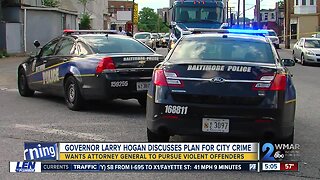 Governor Hogan directs Attorney General to prosecute more violent crime cases