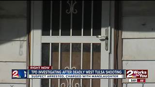 TPD investigates deadly West Tulsa shooting