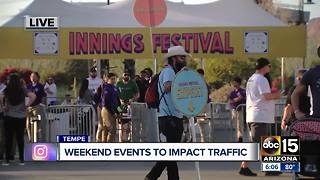 Several major festivals across the Valley this weekend, including Tempe