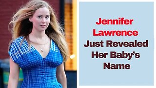 Jennifer Lawrence Just Revealed Her Baby’s Name, and It’s So Meaningful #jenniferlawrence #news #usa