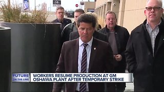 General Motors Oshawa plant workers stage another sit-down strike