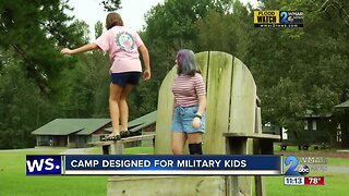 Camp designed for military kids