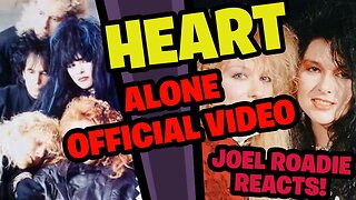 Heart - Alone (Official Video) - Roadie Reacts