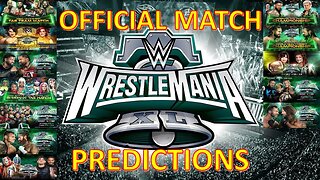 WRESTLEMANIA 40 XL PREDICTIONS - Huddle Card & Big Jon