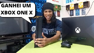 #vlog - GANHEI UM XBOX ONE X