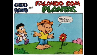 Chico Bento em-Falando com as plantas | Gibis do Rapha 2