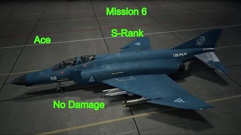 Ace Combat 7 Mobius 1s Final Flight, Mission 6, Ace, S-Rank, No Damage