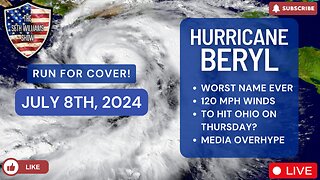Hurricane Beryl... Worst Named Hurricane Ever? Seth Live 7/8/24