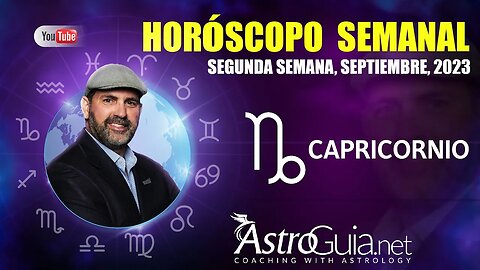 ♑ #CAPRICORNIO - Un nuevo comienzo, una sorpresa, otro milagro Segunda Semana de Septiembre 2023 🎉🎊🌚