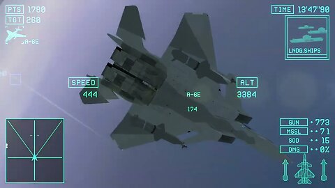 Ace Combat X Skies of Deception: Mission 3: Hard Difficulty - No Commentary