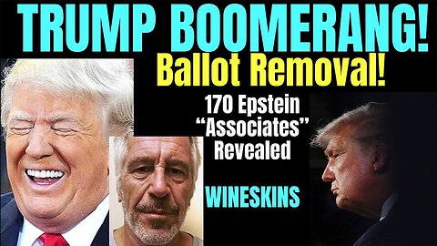 Melissa Redpill Update Huge Dce 23: "Trump Boomerang Ballot Removal - Epstein Associates, Wineskins"