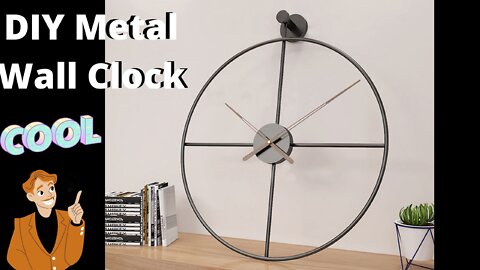 Inventions | Metal Wall Clock