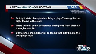 AIA state football changes