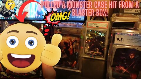 My first Rumble Video! 😀 Pulled a Monster Case Hit from a Fleer Ultra Avengers 2022 Blaster Box! 😱