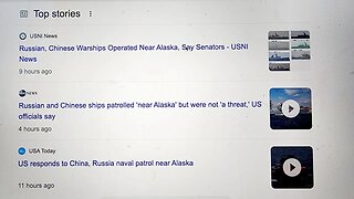 Russian & Chinese Warships Operated Near Alaska & US Navy Responds