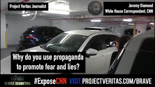 Project Veritas Confronts CNN Reporter On CNN’s Propaganda Scandal