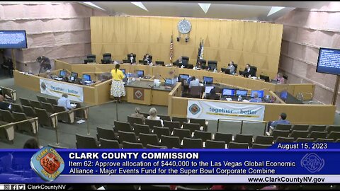 Clark County Commissioners earmark $440,000 for Super Bowl Corporate Combine