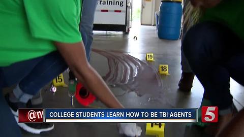 College Students Train To Become TBI Agents