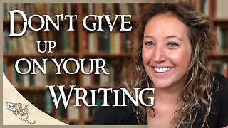 You have plenty of TIME to write your book! Don't give up!