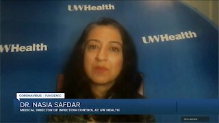 Dr. Nasia Safdar of UW Heath speaks about COVID-19 in Wisconsin