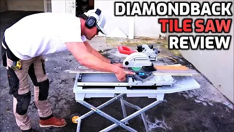 Diamondback Tile Saw Review by Harbor Freight Part 2