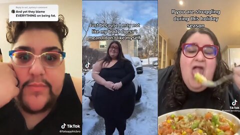 fattok compilation | fat acceptance cringe | tiktok compilation