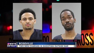 Two charged in shooting outside Roseville bar