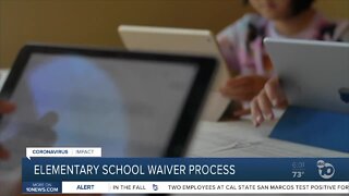Elementary schools can apply for waivers to reopen in CA