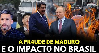 CAOS NA VENEZUELA APÓS FRAUDE NA ELEIÇÃO FIQUEM DE OLHO NISSO. CHINA E RÚSSIA NA JOGADA!