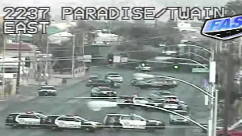 Las Vegas police investigating shooting near Paradise, Twain
