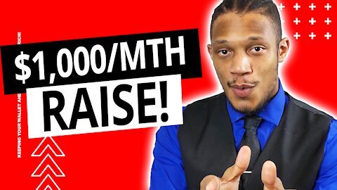 How I gave myself a $1,000 RAISE a month! How to make $1000 a month 2021 by doing gig work