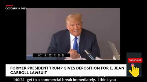 🤣Trump Lashes Out At Lawyer, Calls E Jean Carroll Mentally Sick During Leaked Deposition🤣