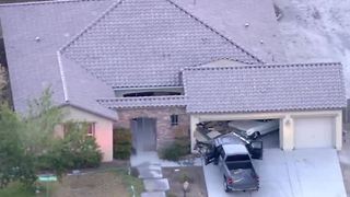 Truck crashes into home near Jones, Grand Teton