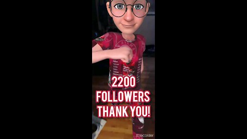 2200 followers Thank You!