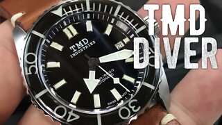A New Automatic Diver Watch: The DW-171 Mark I by TMD Industries Review