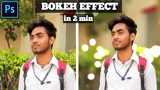 BOKEH EFFECT - PHOTOSHOP BOKEH EFFECT #bokeh #bokeheffect