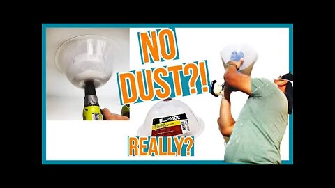 How To Drill Dust Free Holes For Recessed Lighting! | Really Dust Free?! | My Fixer Upper house Pt 6