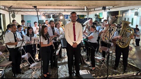 Concerto Sociedade Filarmónica Marcial Troféu - Faja de Baixo / Ponta Delgada Acores - 15.08.2023