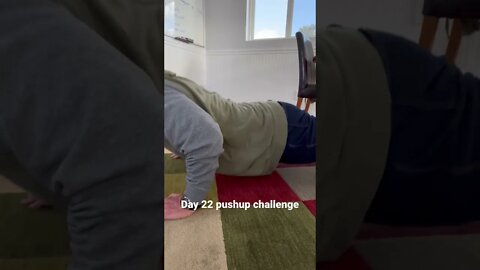 Day 22 pushup challenge