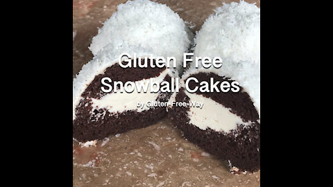 Gluten Free Snowball Cakes
