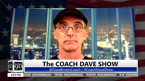 Coach Dave is LIVE! Happy Monday at the Coach Dave Show!!