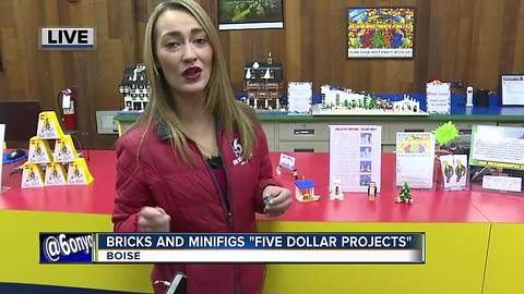 Make "5 dollar projects" at Brooks and Minifigs