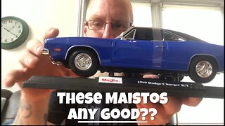 Unboxing A 1/18 Maisto 69 Charger From Costco. Any Good??? Also Good News!