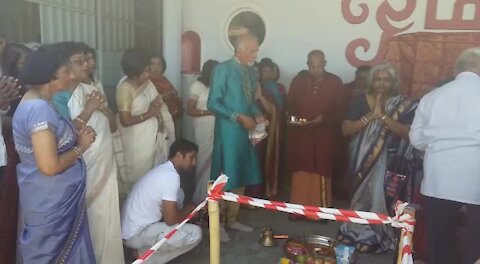 SOUTH AFRICA - Cape Town - Sri Siva Aalayam 40th Anniversary celebrations and sod turning in Athlone (cell phones videos) (Wk4)