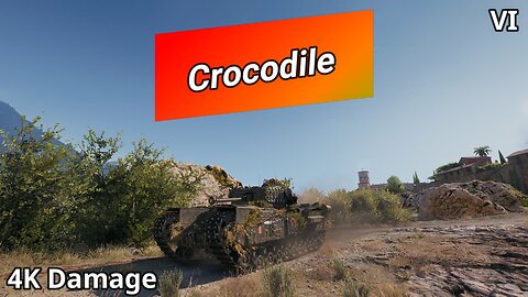 Churchill Crocodile (4K Damage) | World of Tanks