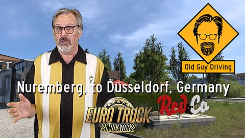 Nuremberg, Germany to Düsseldorf Germany in Eurotruck Simulator2