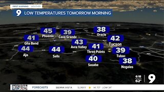 Nice weather remains over southern Arizona