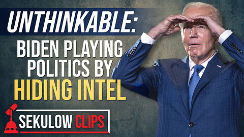 Biden Withholds Intel Devastating America’s Strongest Ally