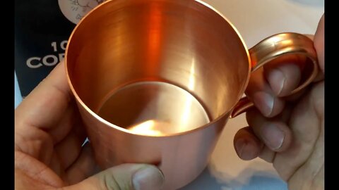 100% Pure Moscow Mule Copper Mug Review